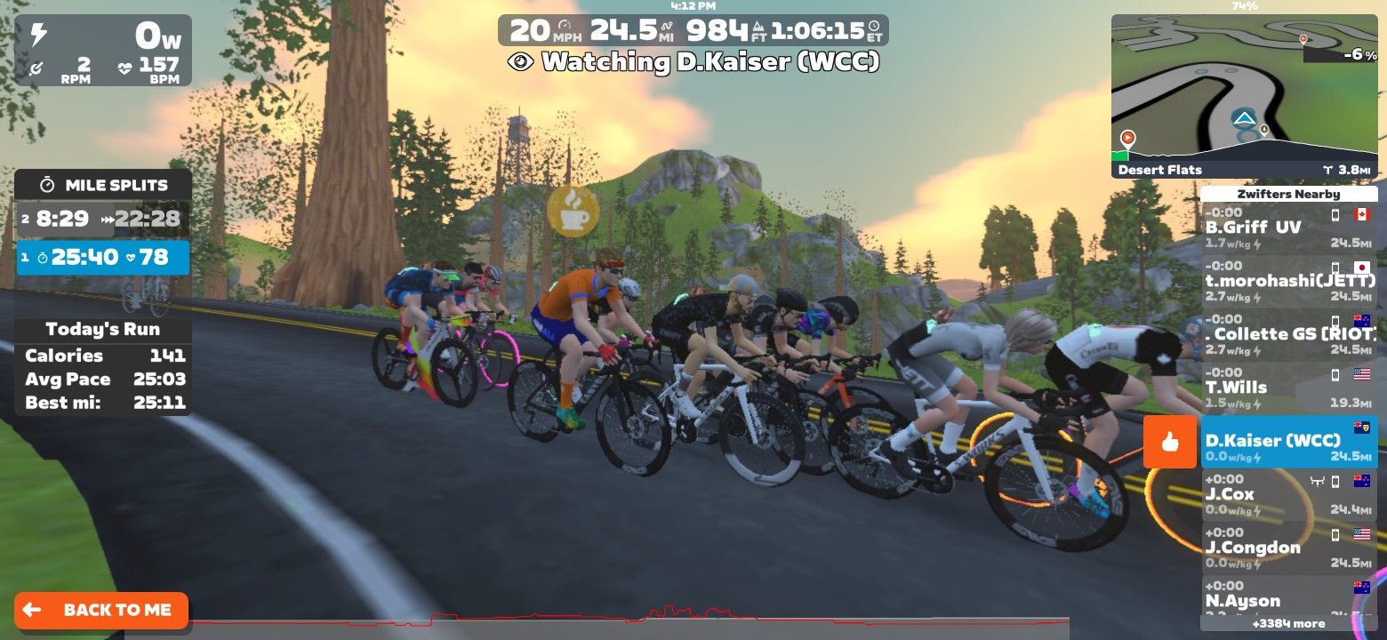 Zwift Titan's Run